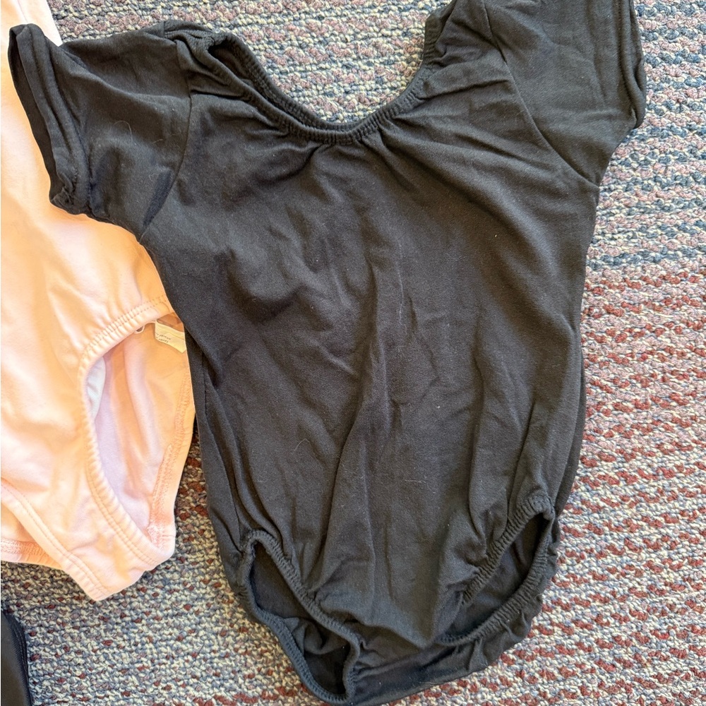 Toddler size ballet leotard set, ballet class outfit, little girls dance uniform - Picture 8 of 8